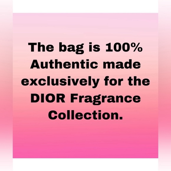 Dior Baby Pink Cosmetic pouch with crossbody chain - Picture 15 of 15